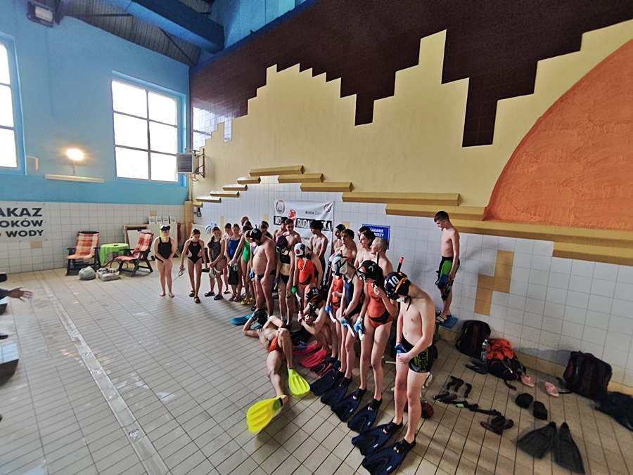 Hokej pod wodą Walenie Siemianowice Śląskie Finał WOŚP w Rudzie Śląskiej 25 I 2026